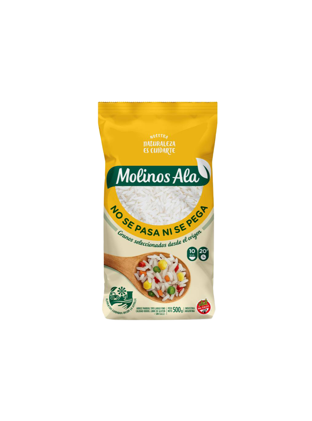 Molino Ala Arroz Dorado 500 gr 