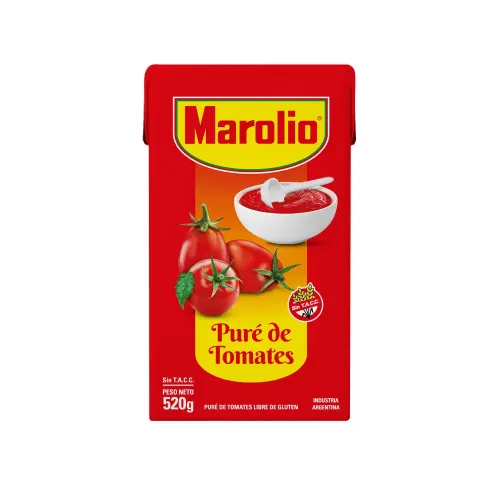 Marolio pure de tomate x 520 gr 