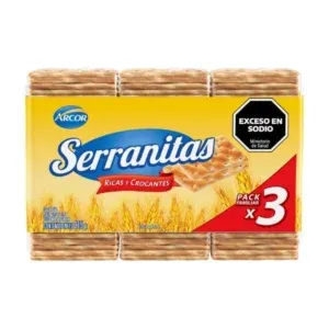 Serranitas Cracker x 3