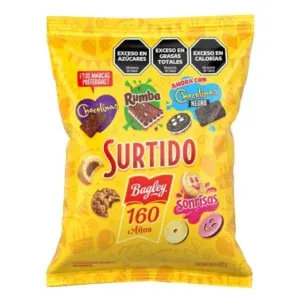 Surtido Bagley 400 gr