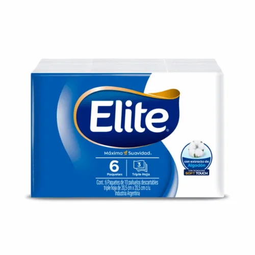 Elite Pañuelos x 6 u 