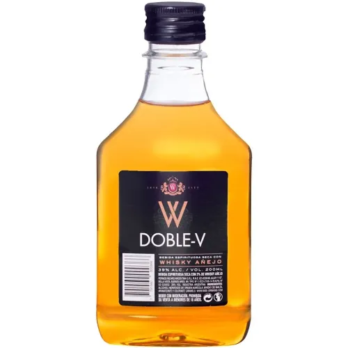Doble v petaca whisky 200ml