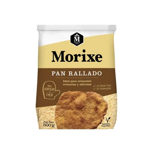 Morixe pan rallado 500 gr